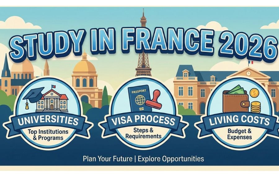 Study in France 2026: Universities, Visa Process, and Living Costs